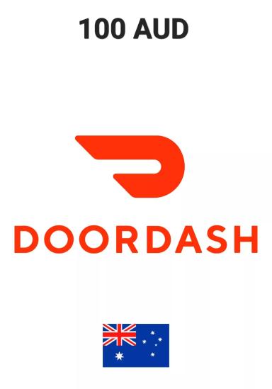 DoorDash Australia 100 AUD Gift Card cover image